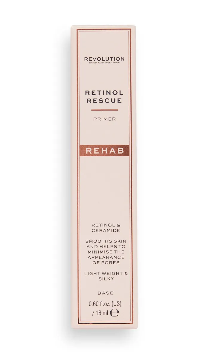 Makeup Revolution Rehab Retinol Rescue podkladová báze pod make-up 18 ml