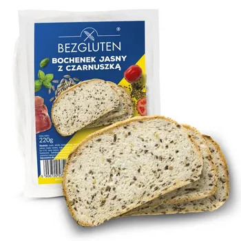 BEZGLUTEN Chléb bílý s Černuchou bez lepku 220 g