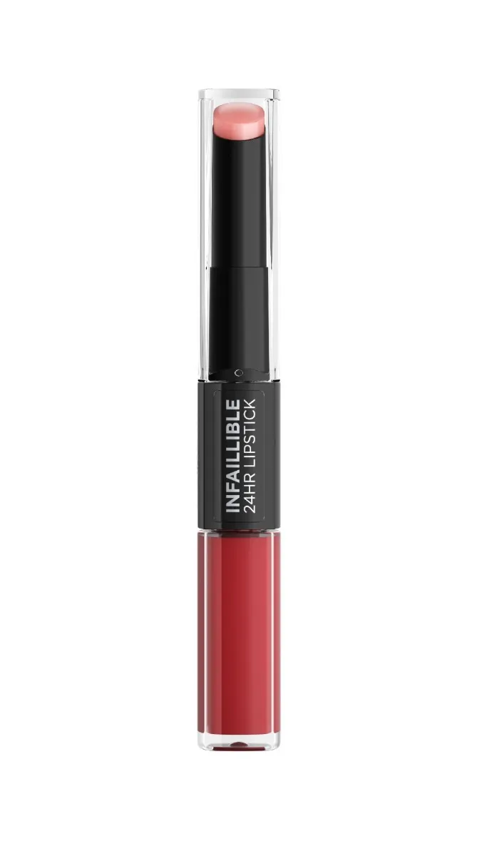 Loréal Paris Infaillible 24H Lip Color odstín 501 Timeless Red rtěnka 5,7 g