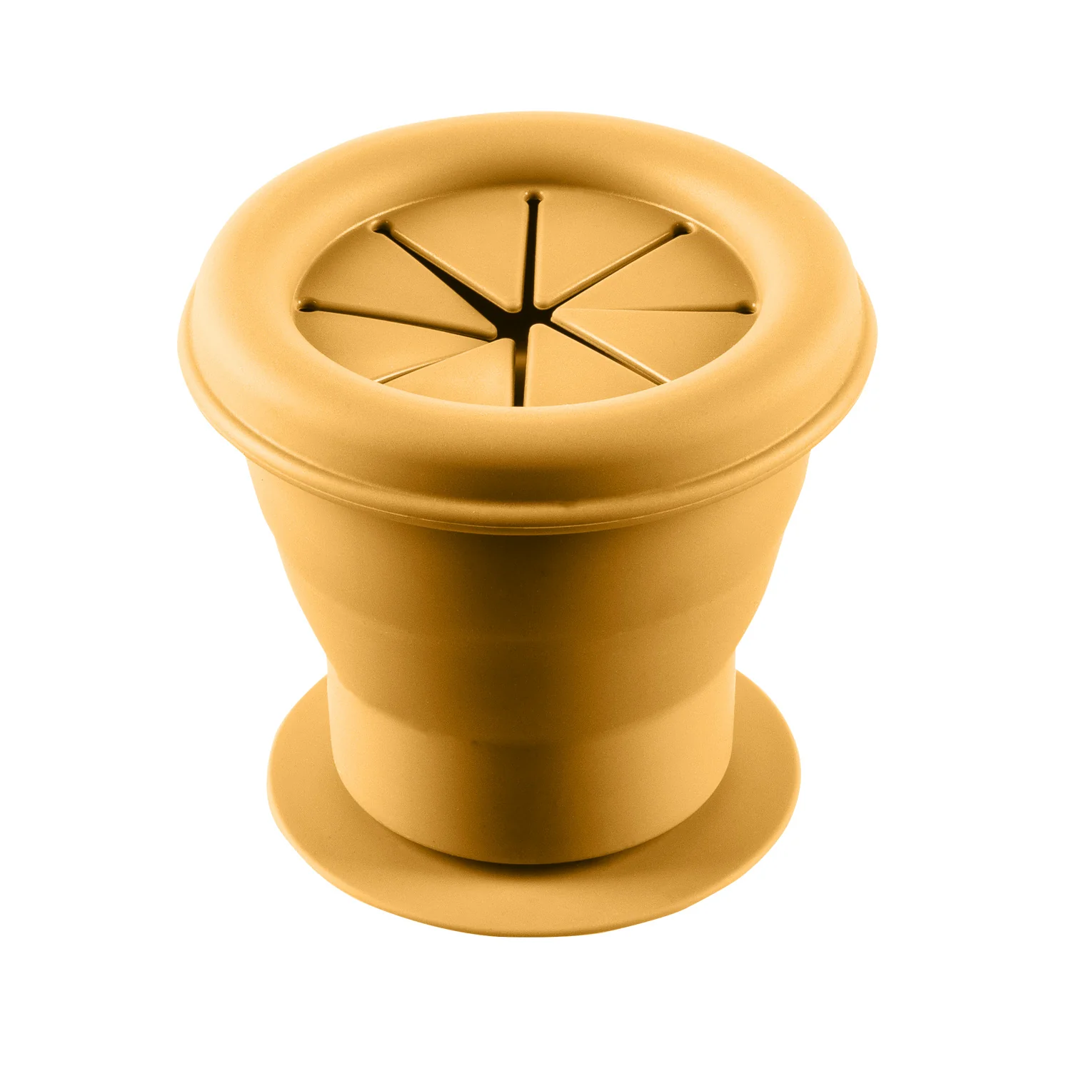 Zopa Silikonová miska na sušenky s přísavkou, Mustard Yellow 2