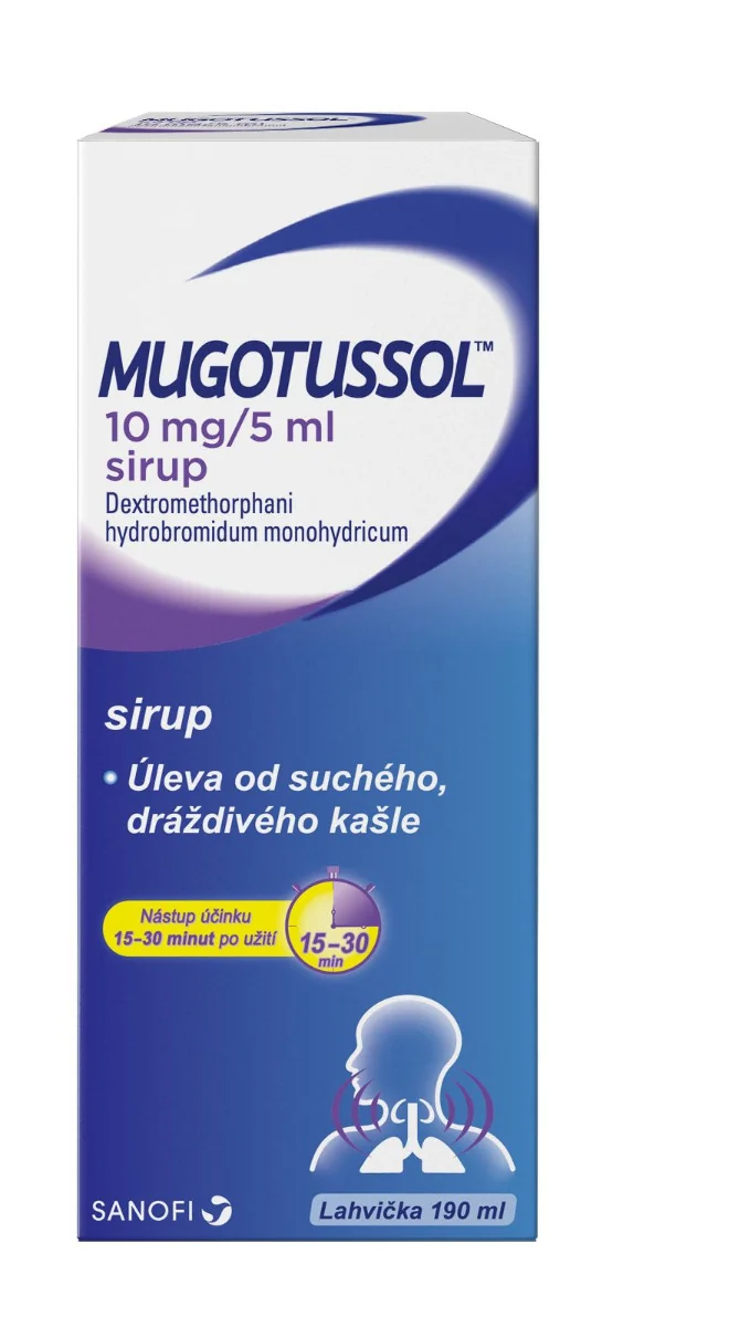 Mugotussol 10 mg/5 ml sirup 190 ml