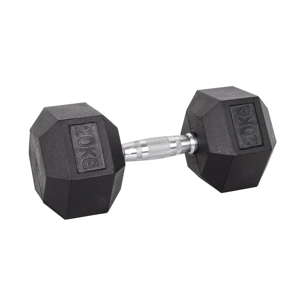 inSPORTline Šestihranná činka  Hexsteel 20 kg