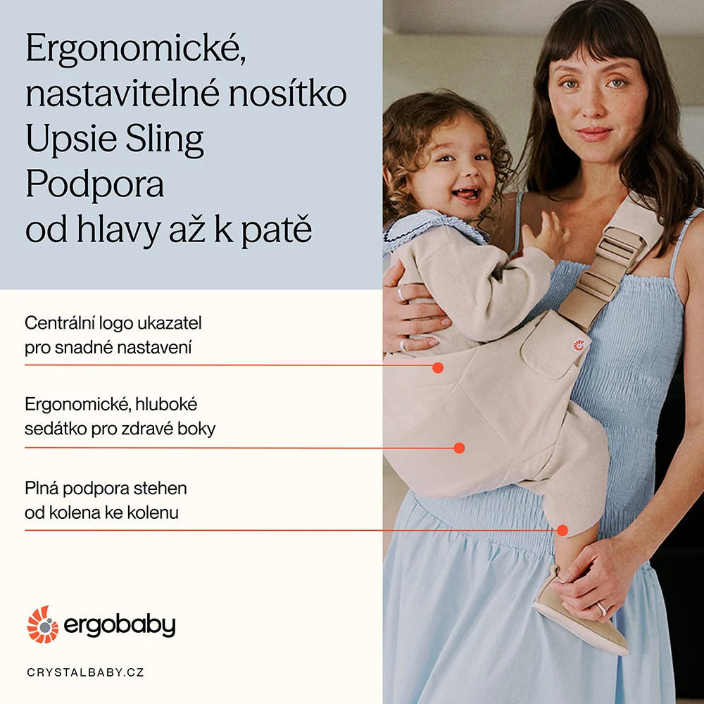 Ergobaby Upsie sling nosítko Midnight blue