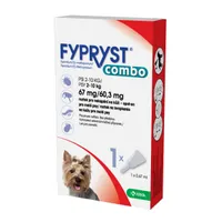 Fypryst Combo spot-on pro malé psy 2-10 kg 67 mg/60,3 mg