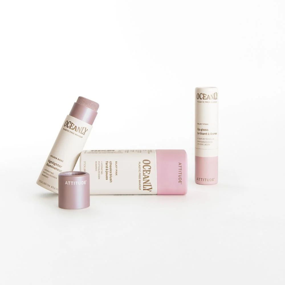 ATTITUDE Oceanly Make-up set Silky Pink