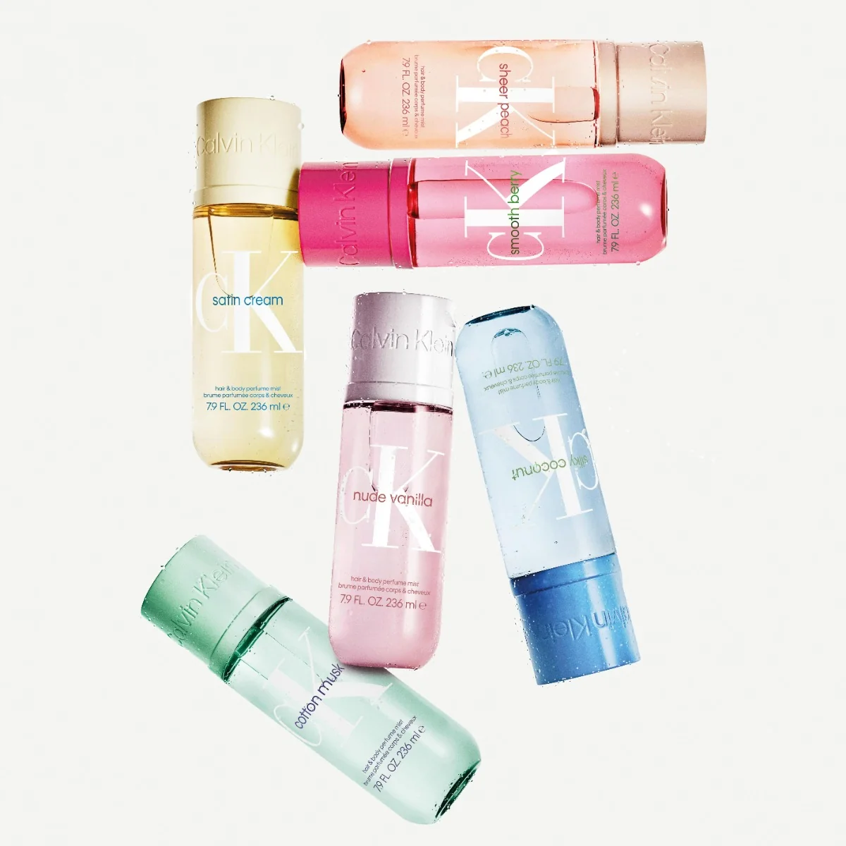 Calvin Klein Body Mist Satin Cream parfémovaná mlha 236 ml