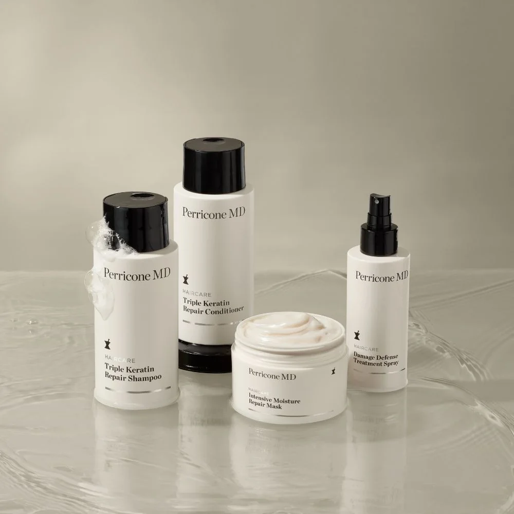 Perricone MD Triple Keratin Repair Shampoo šampon pro poškozené vlasy 300 ml