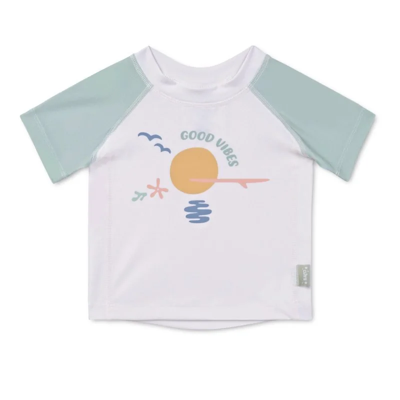 Saro Baby plavecké tričko s UV ochranou (24-36m) Good Vibes
