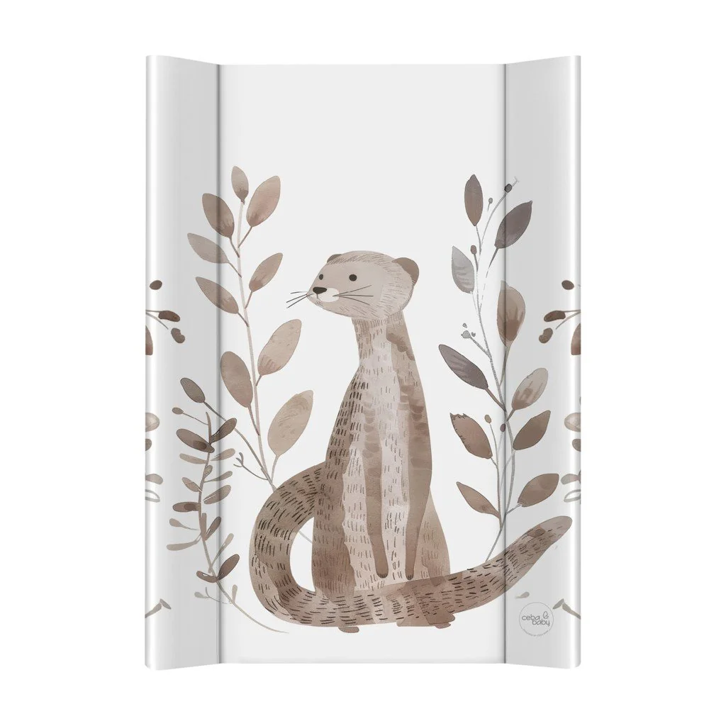Ceba BABY Podložka přebalovací 2-hranná s pevnou deskou (50x70) Basic Clever Otter