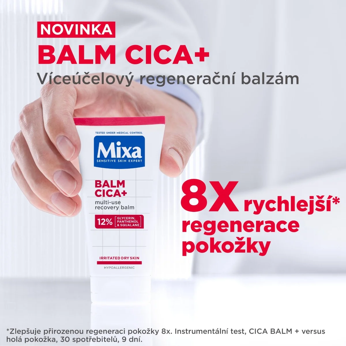 Mixa Balm Cica+ Multifunkční regenerační balzám 50 ml