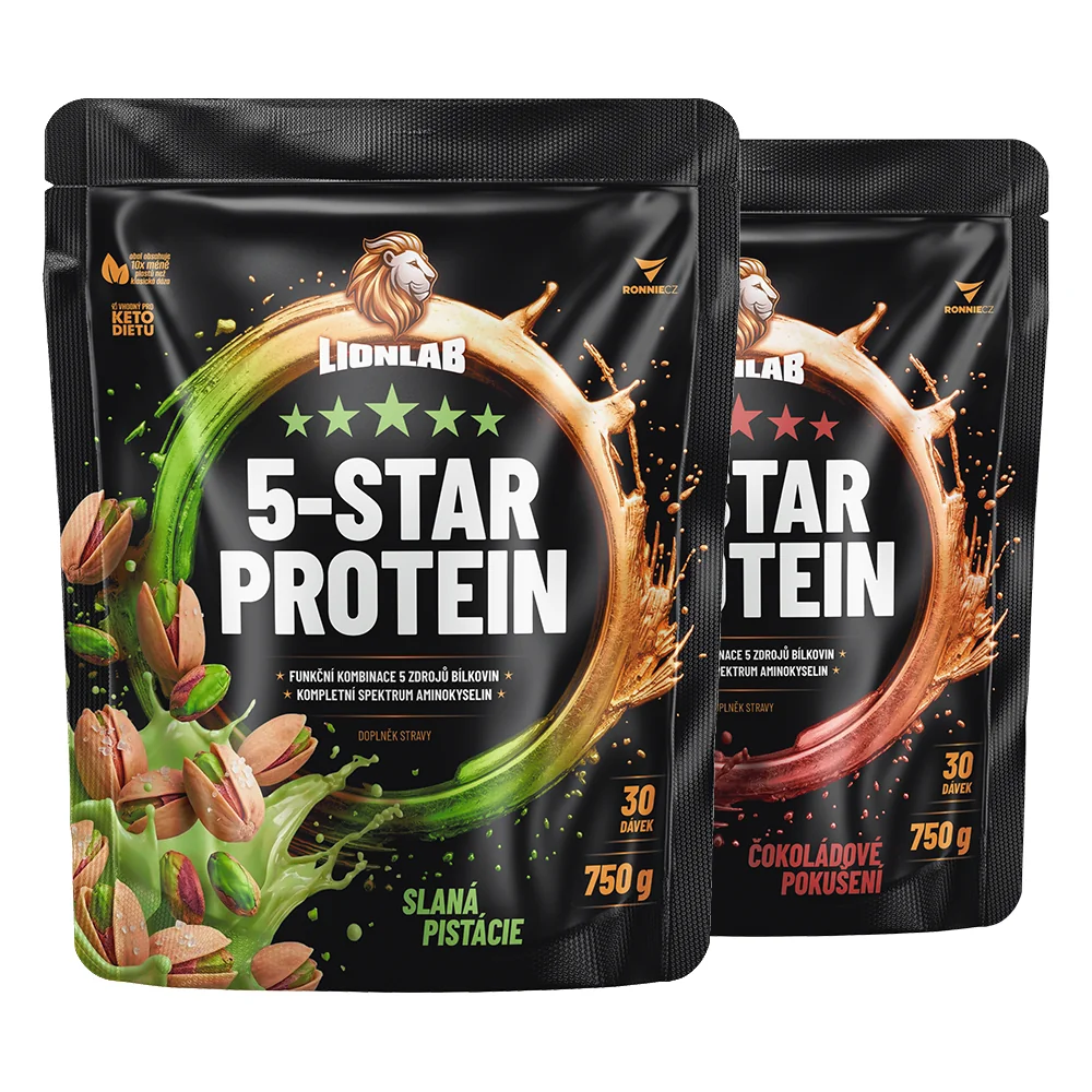 Lionlab 5-Star Protein AKCE 1+1 pistácie&čokoláda