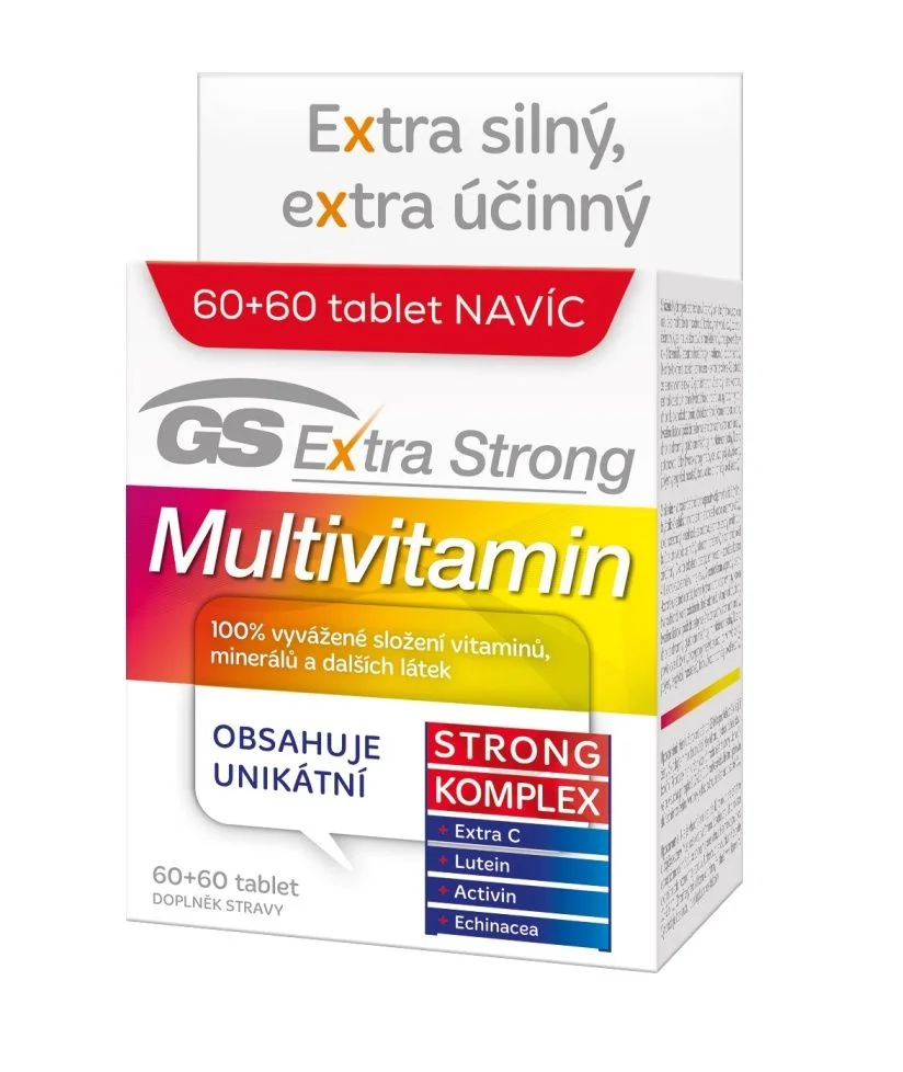 GS Extra Strong Multivitamin 60+60 tablet