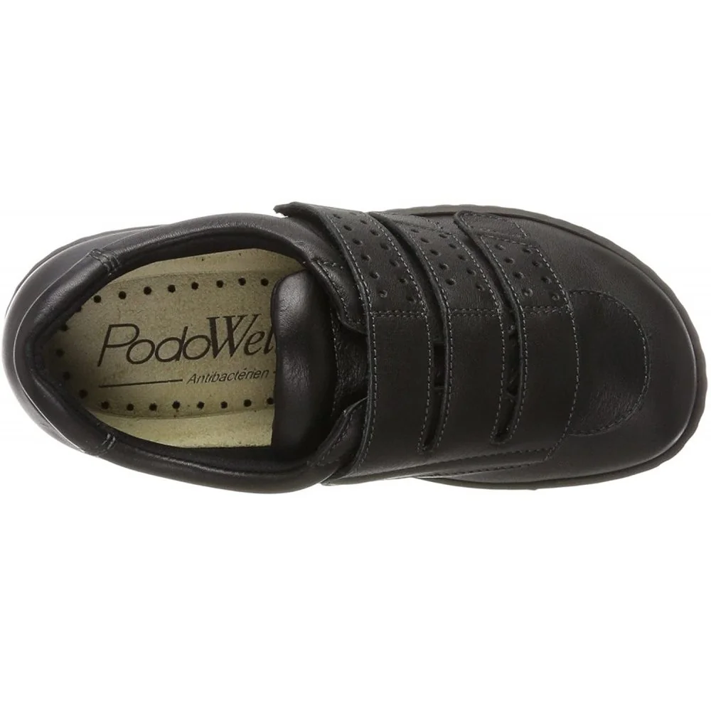 PodoWell AQUITAINE diabetická polobotka unisex černá, velikost: 40