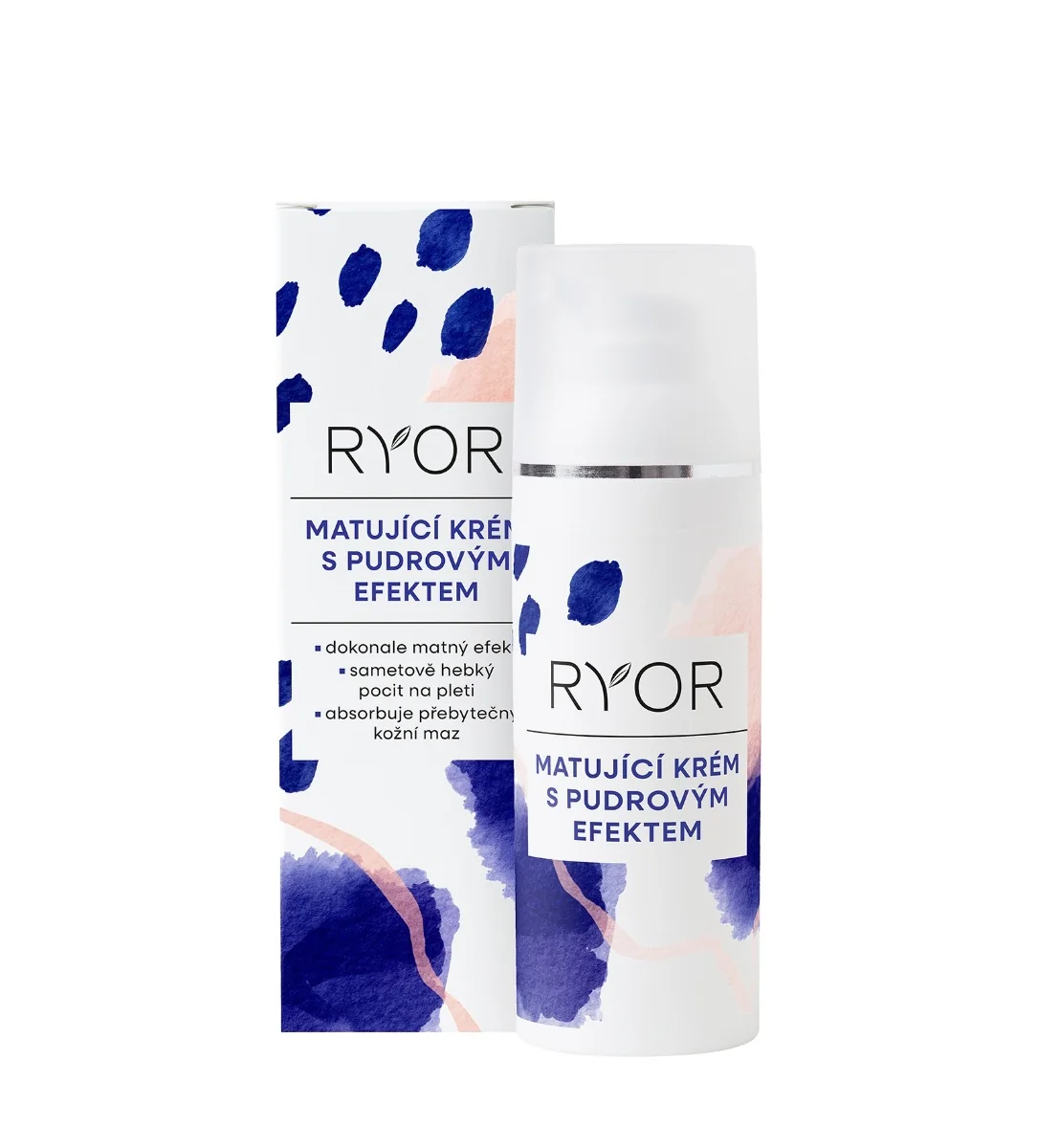 Ryor Matující krém s pudrovým efektem 50 ml