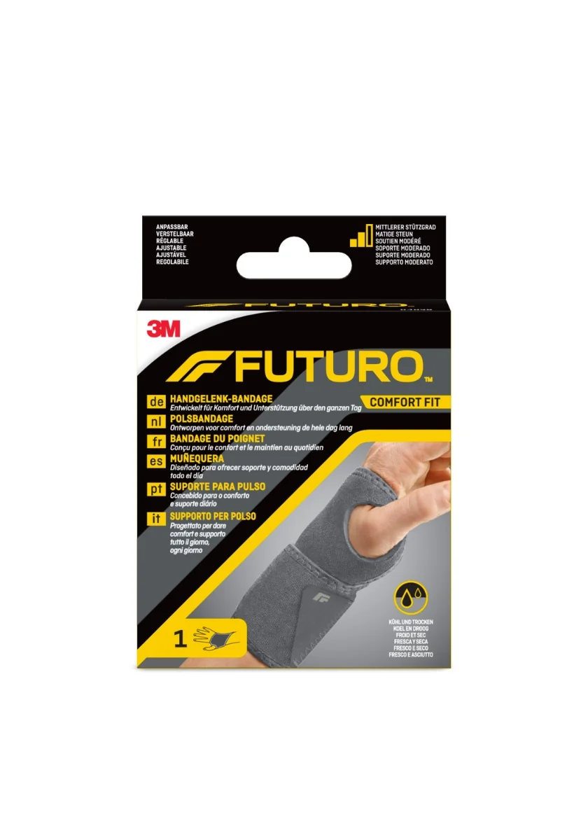 3M FUTURO™ Bandáž zápěstní Comfort Fit nastavitelná
