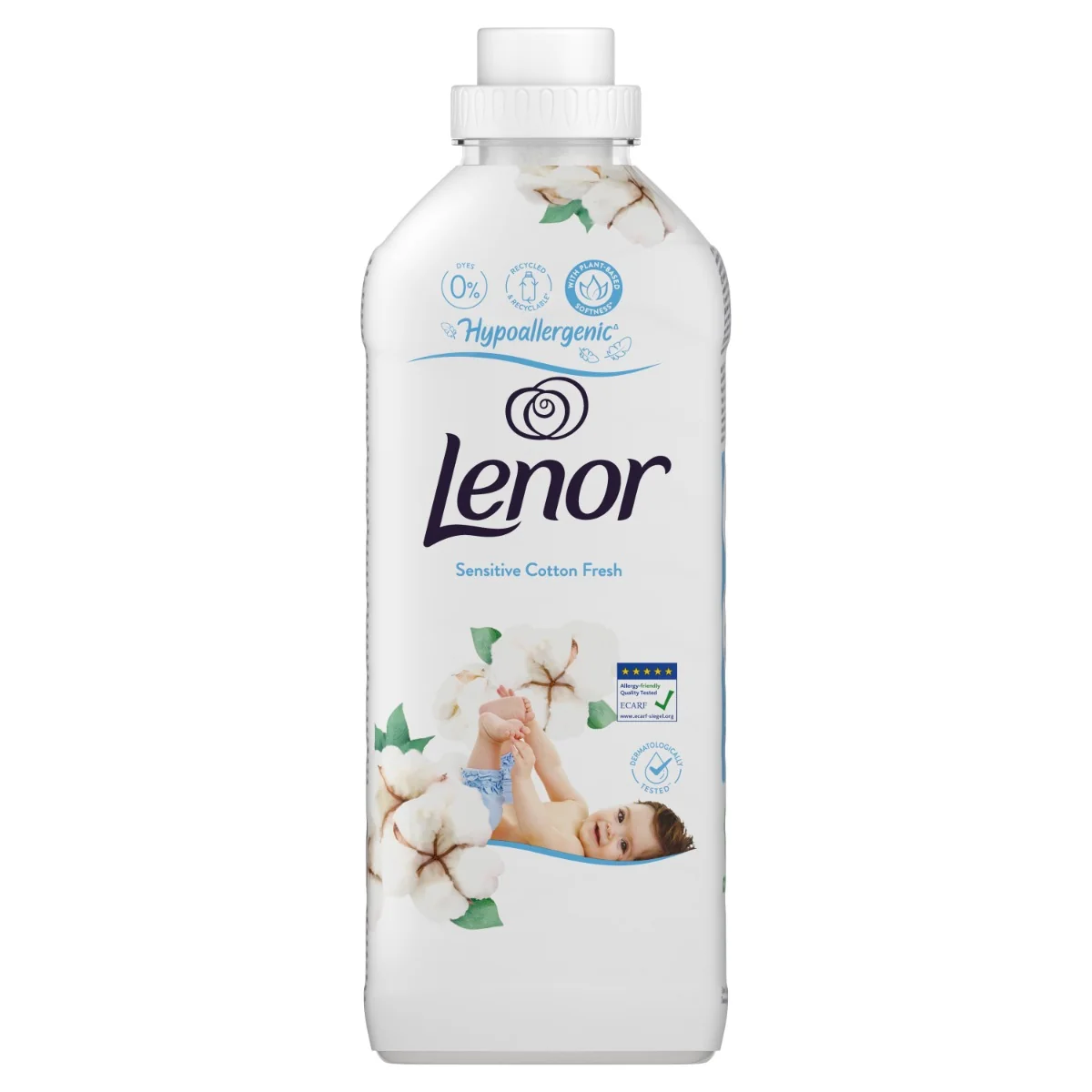 Lenor Sensitive Aviváž Cotton Fresh 925 ml 37 praní