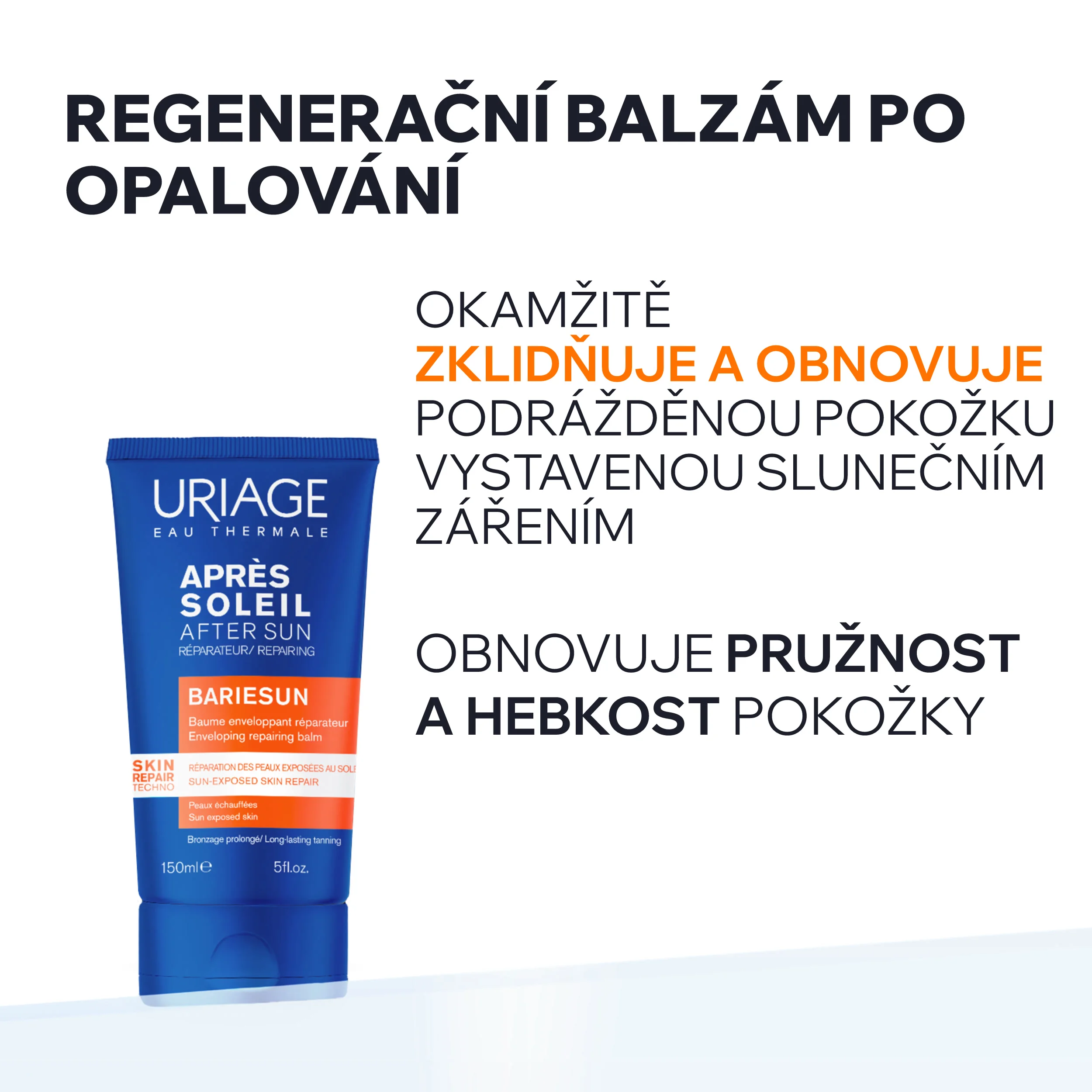 Uriage Bariésun Regenerační balzám po opalovaní 150 ml