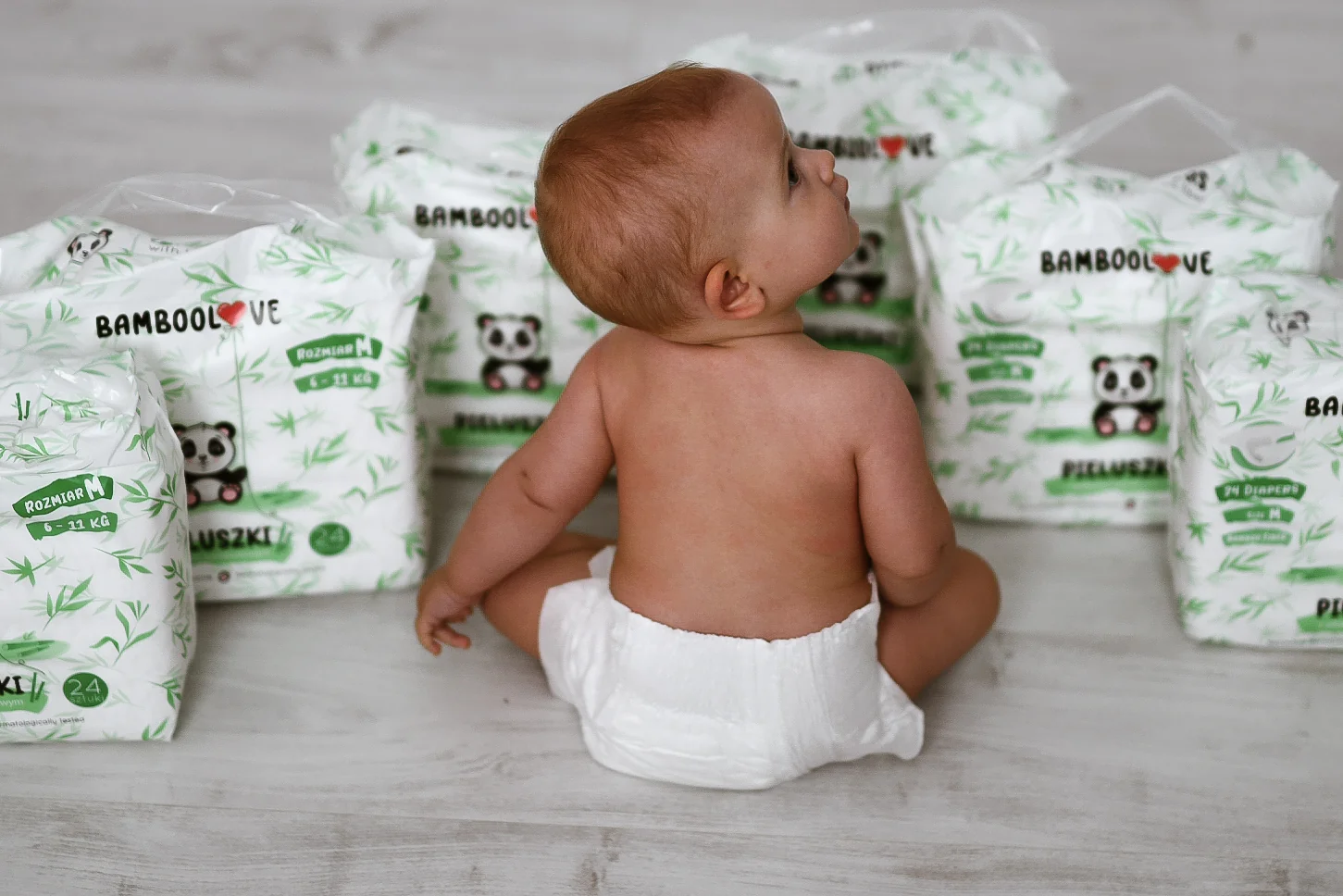 Bamboolove Pleny jednorázové Bambus vel. L 9-14 kg 21 ks