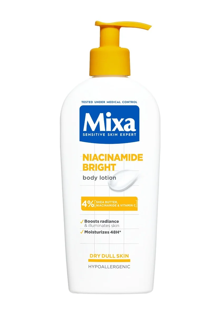 Mixa Niacinamide Bright Tělové mléko 250 ml