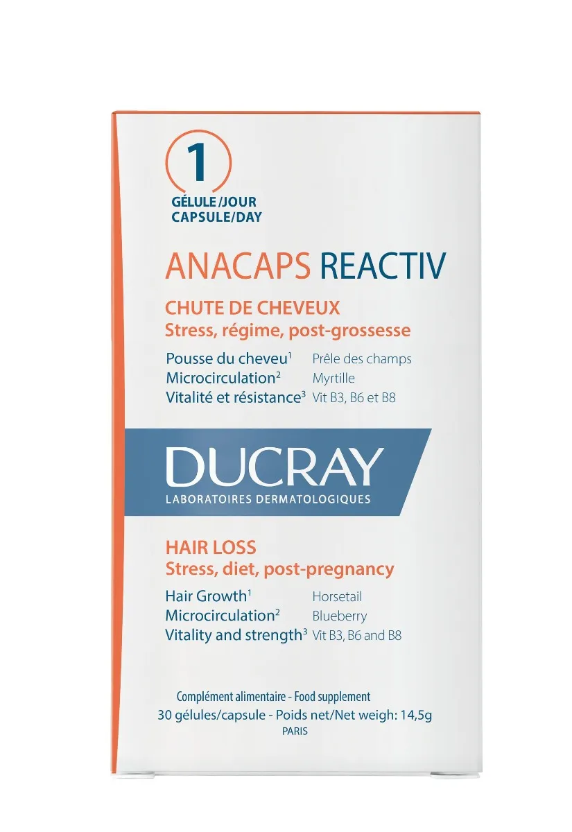 Ducray Anacaps Reactiv 30 kapslí