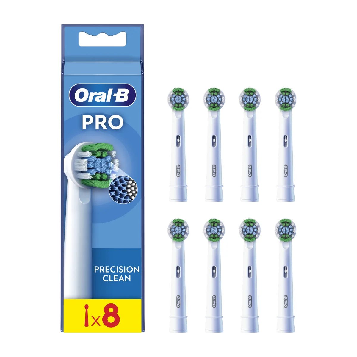 Oral-B EB 20-8 PRO Precision Clean náhradní hlavice 8 ks