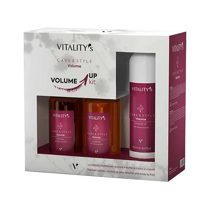 Vitality’s Care & Style Volume Up set