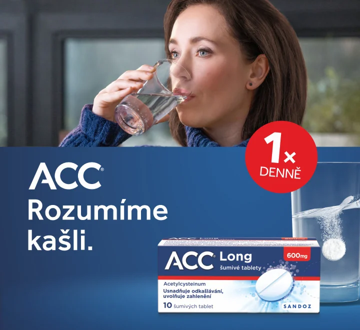 ACC LONG 600 mg 10 šumivých tablet. Rozumíme kašli. ACC LONG 600 mg 10 šumivých tablet. Rozumíme kašli.