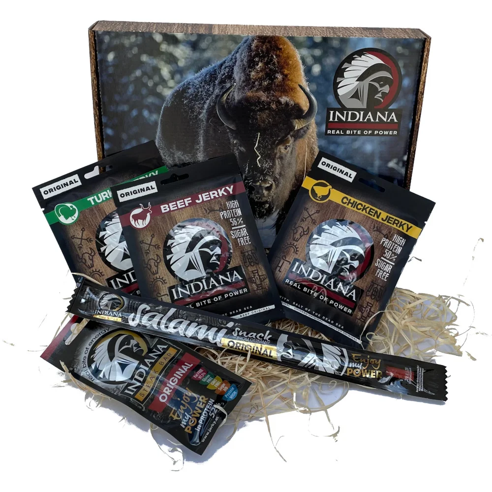 Indiana Jerky Dárkový set 
