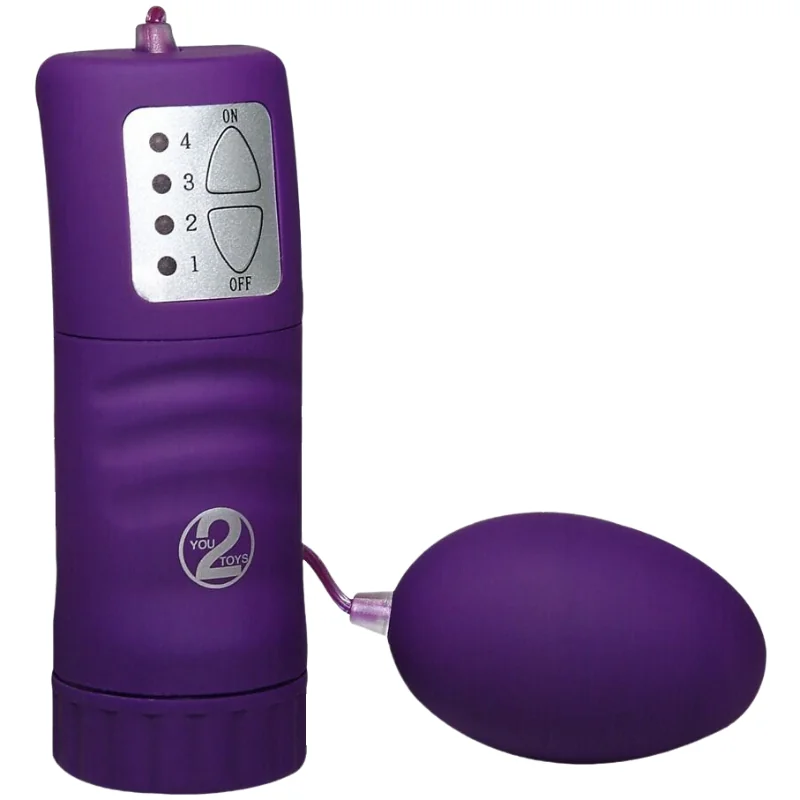 You2Toys Vibrační vajíčko Velvet Purple Pill s ovl.