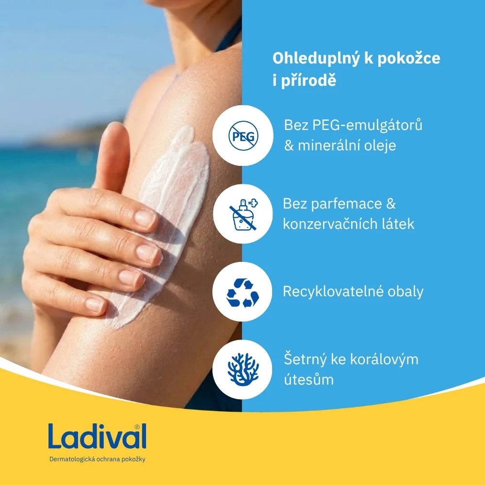 Ladival Akut Podrážděná pokožka po opalování gel 200 ml