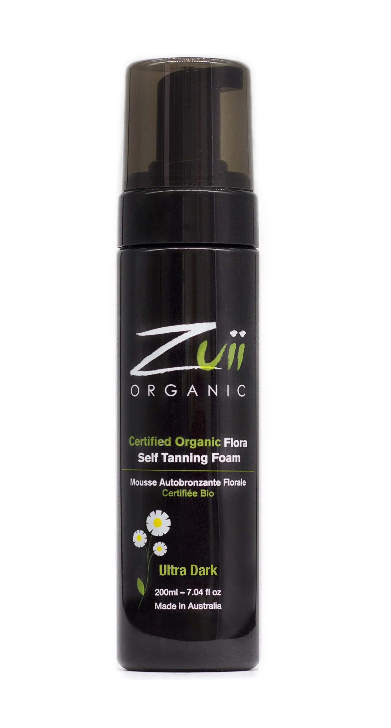 ZUII Organic BIO Ultra Dark samoopalovací pěna 200 ml