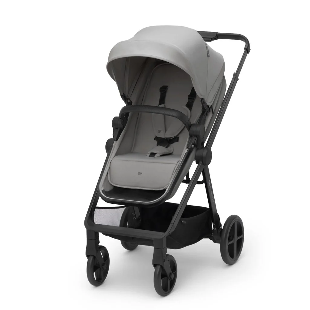 Kinderkraft Kočárek kombinovaný 3v1 Newly Moonlight grey + Mink PRO