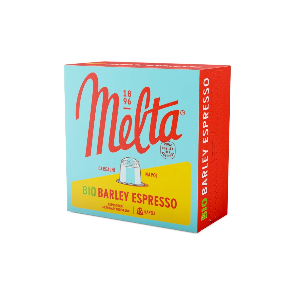 Melta 1896 Barley Espresso BIO kapsle 15 ks