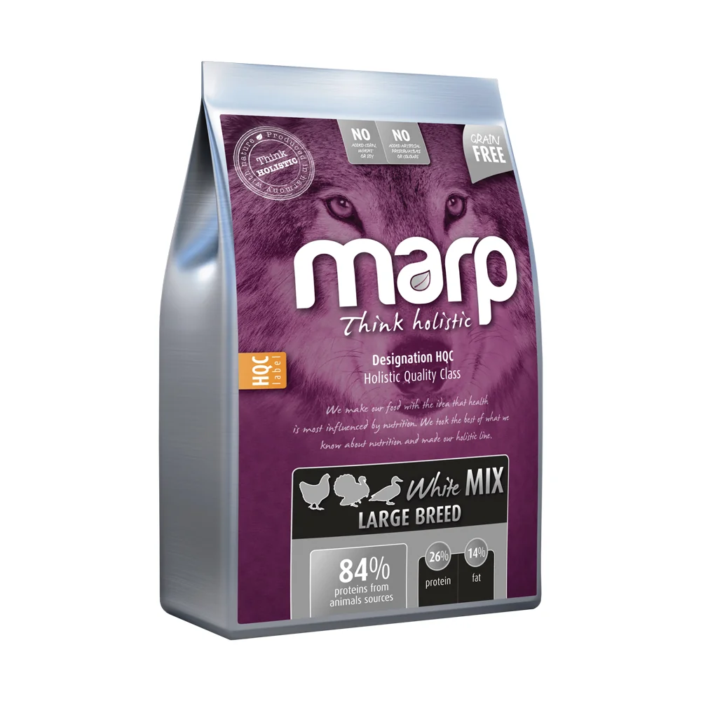 Marp Holistic White Mix bez obilovin krmivo pro velká plemena psů 2 kg