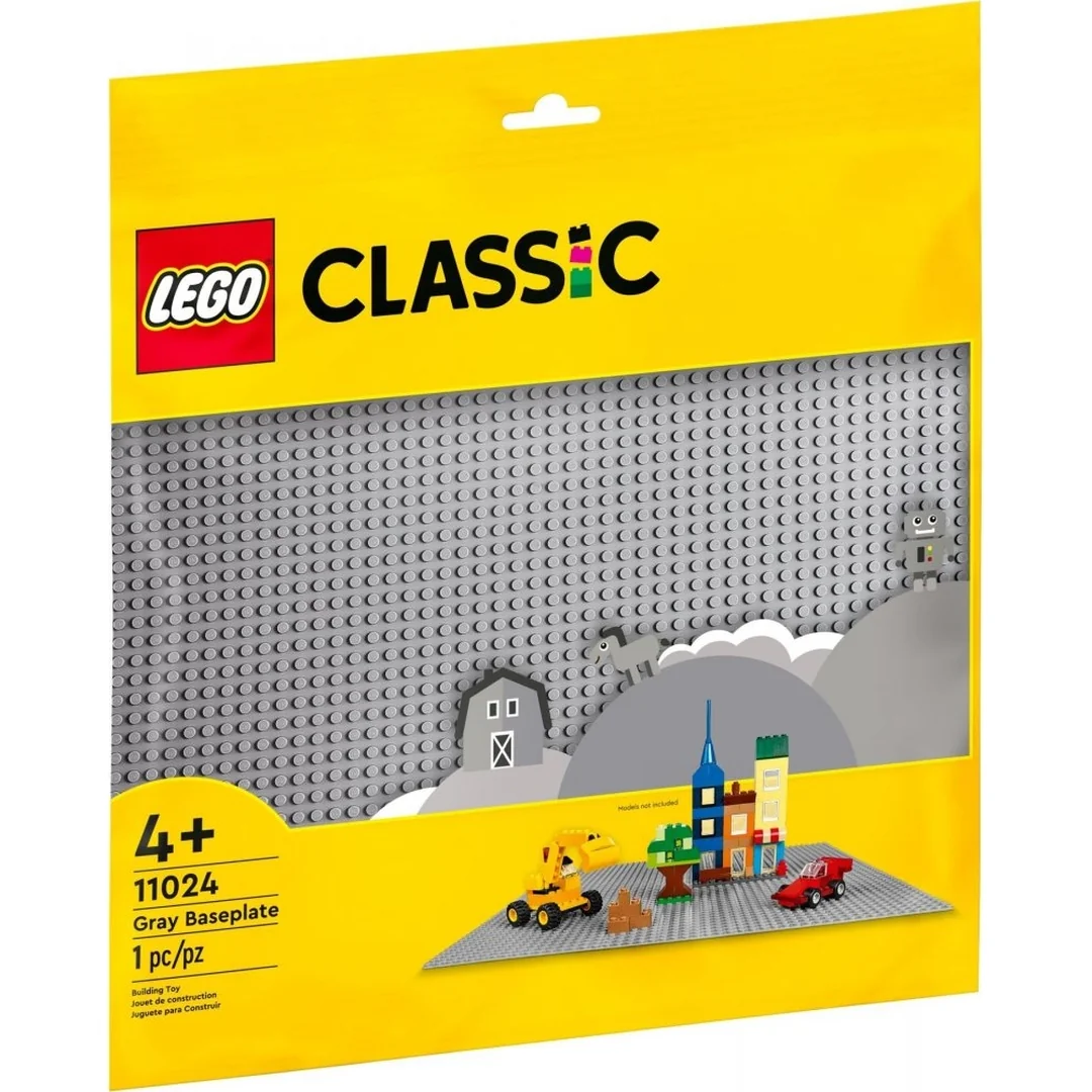 LEGO® Classic 11024 Šedá podložka na stavění