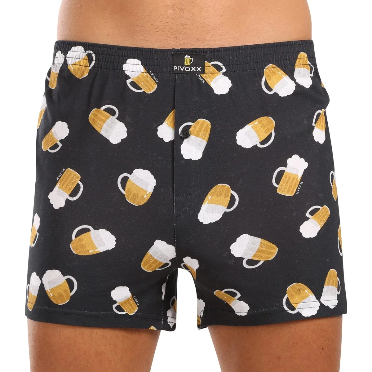 LONKA Pánské trenky Pivícebarevné (Karlos-pivo/půllitry) M