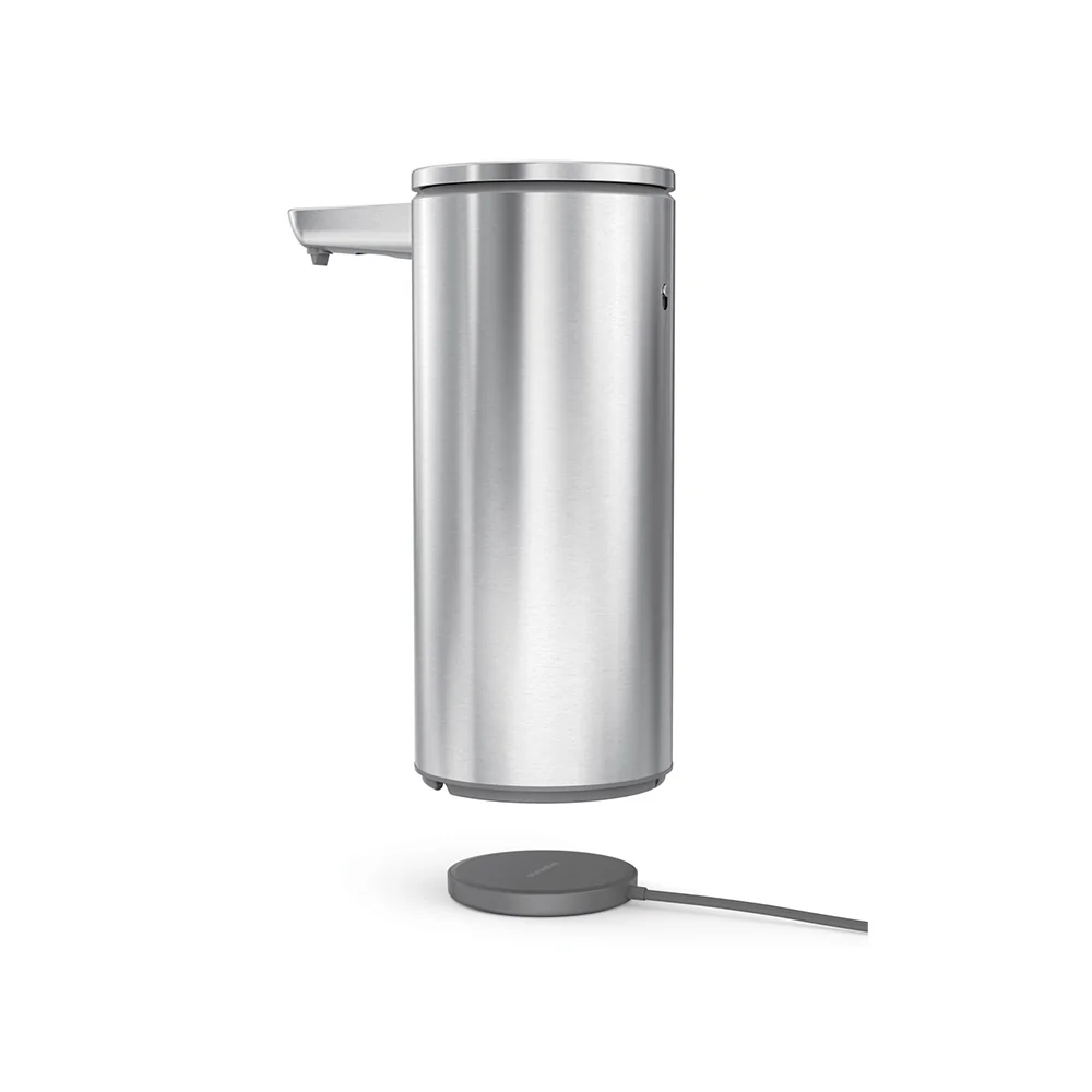 Simplehuman Bezdotykový dávkovač mýdla dobíjecí 414 ml nerez ocel