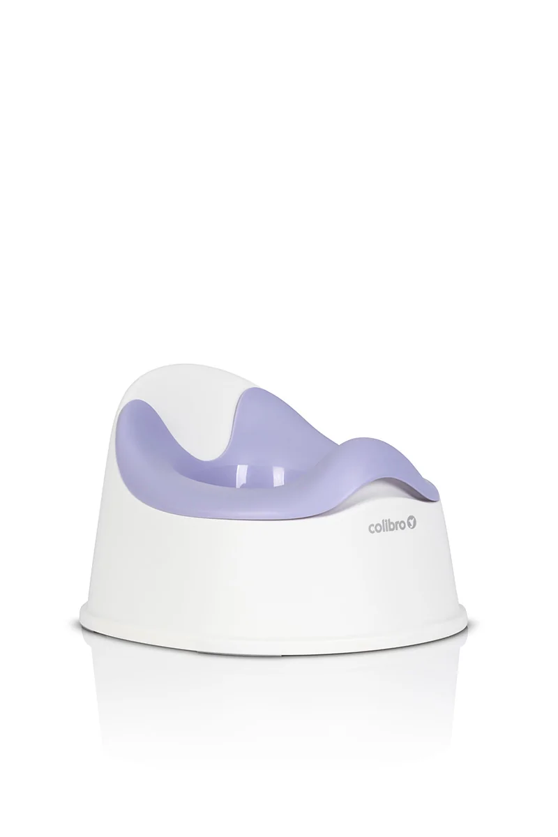 Colibro Dětský nočník, ergonomický Solo cool – fialový, bílý