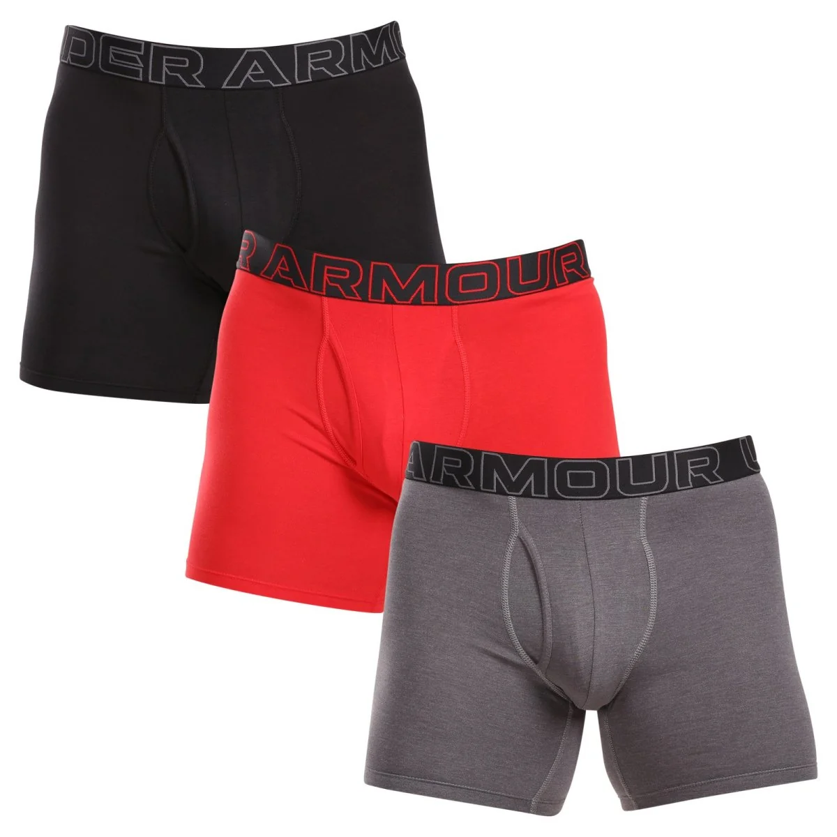 Under Armour 3PACK pánské boxerky vícebarevné (1383889 025) L