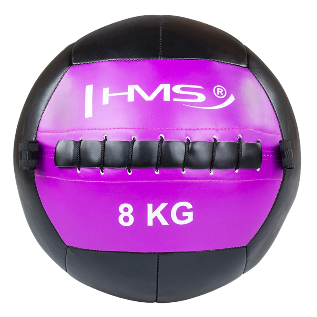HMS Posilovací míč WLB fialový - 8kg