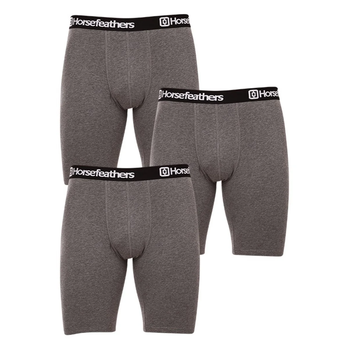 Horsefeathers 3PACK pánské boxerky Dynasty long (AM195B) XL
