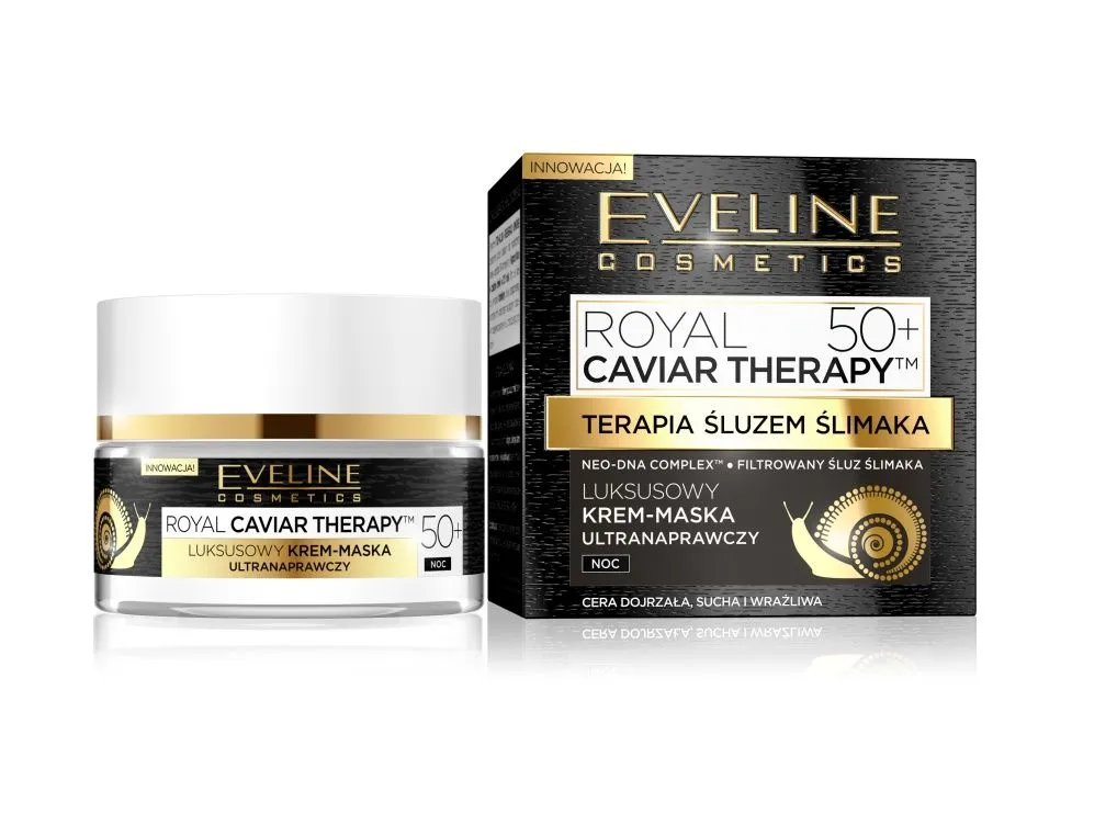 Eveline ROYAL CAVIAR THERAPY 50+ výživný noční krém 50 ml