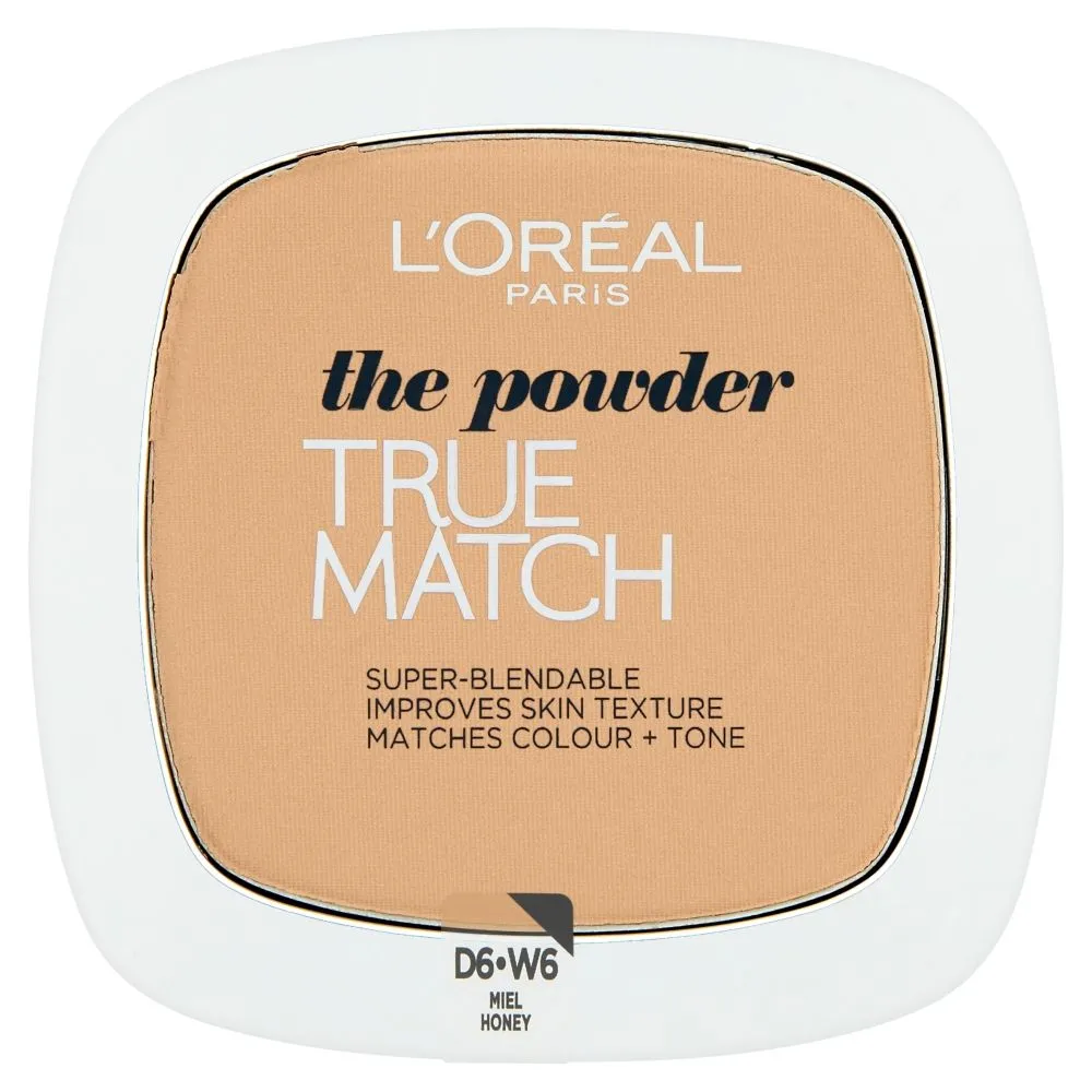 Loréal Paris True Match Honey W6 kompaktní pudr 9 g