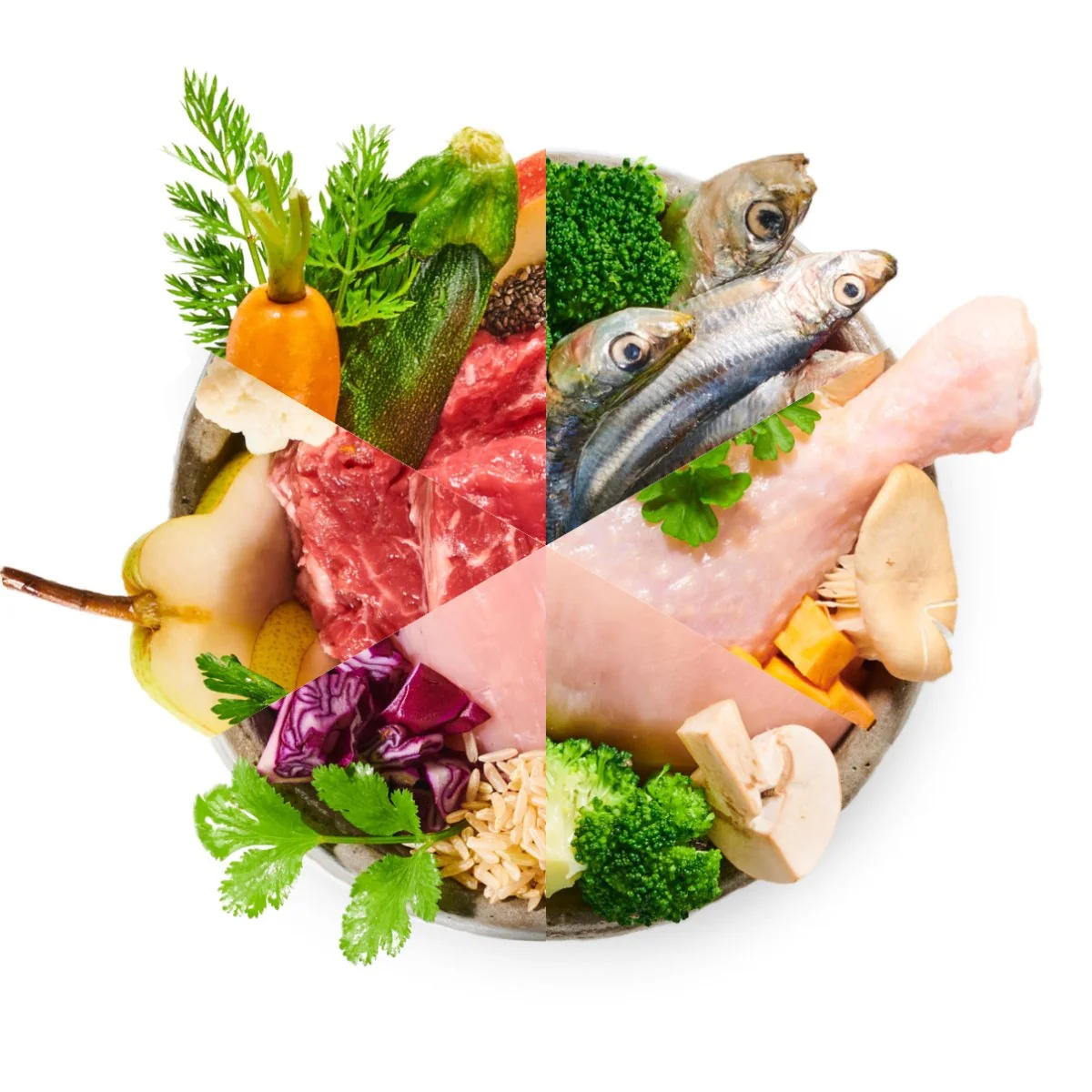 BiBi FOOD 10 denní mix - vařené psí jídlo, gramáž: 600 g