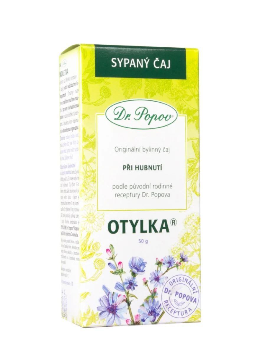 Dr. Popov Otylka bylinný redukční čaj 50 g