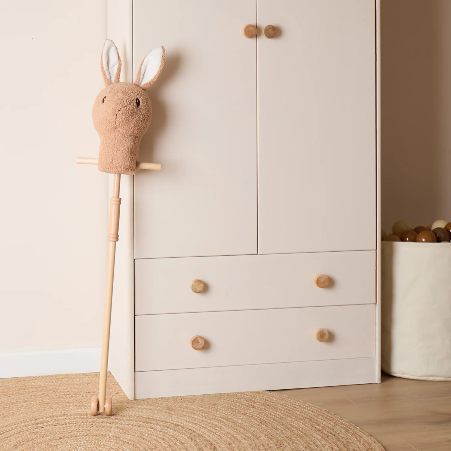 Bieco Hobby Horsing na tyči – králík Fine