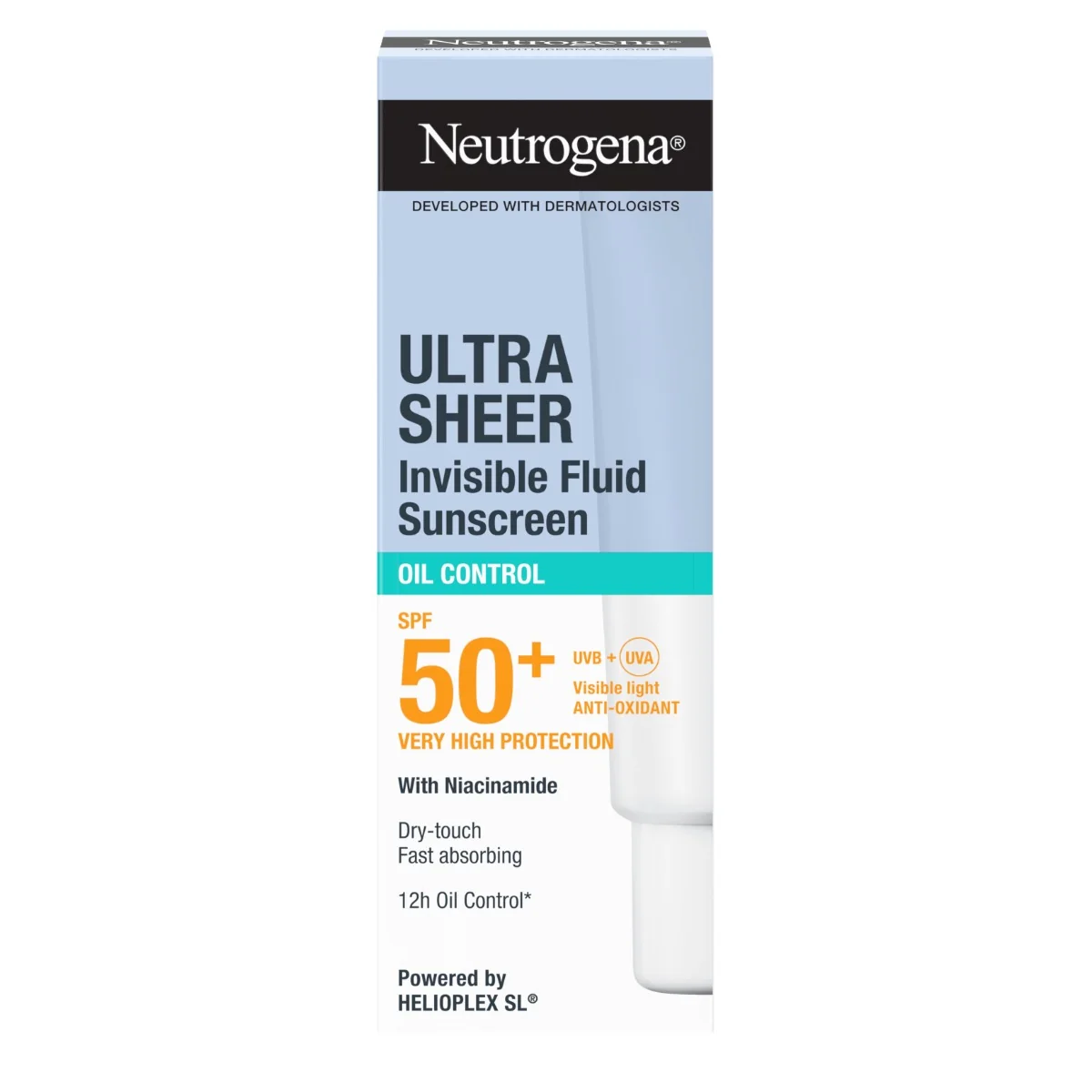 Neutrogena Ultra Sheer Neviditelný fluid Oil Control SPF 50+ 50 ml