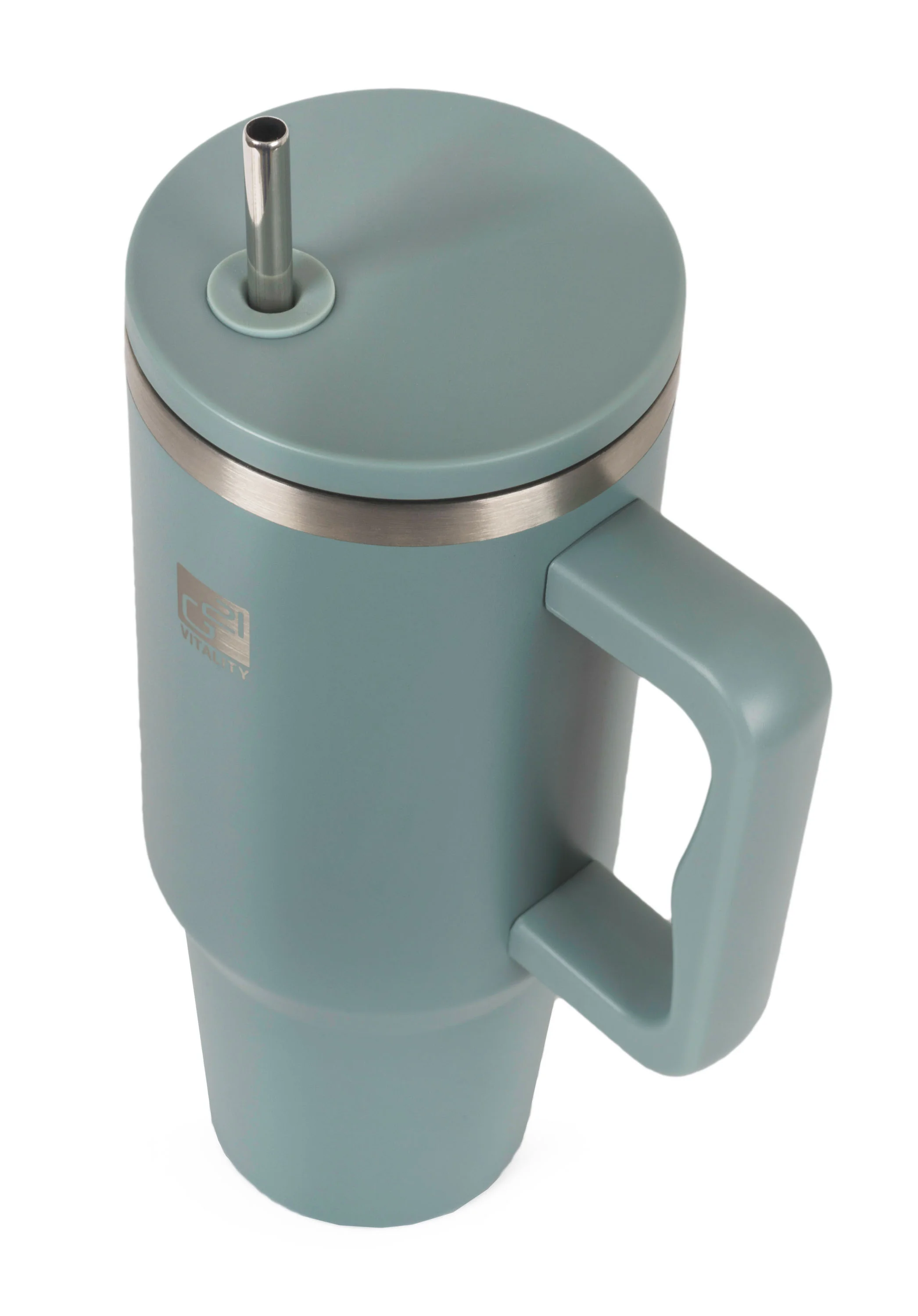 G21 Termohrnek FlowCup 1200 ml eukalyptově zelený