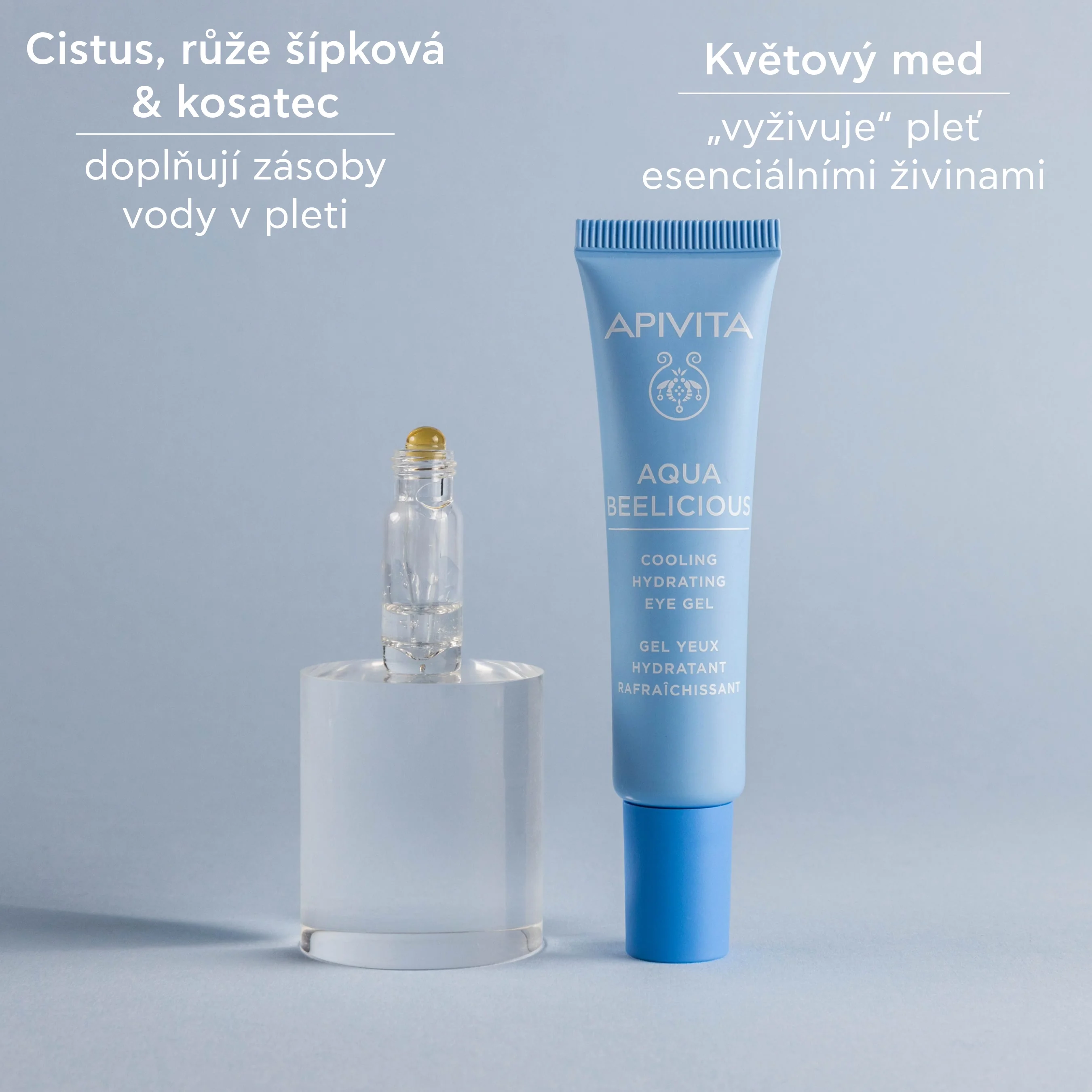 APIVITA Aqua Beelicious Cooling hydratační oční gel 15 ml
