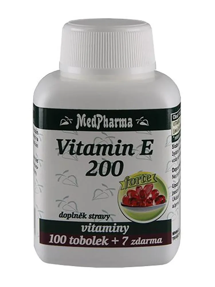 MedPharma Vitamín E 200mg FORTE tob.107